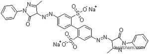 [1,1'-Biphenyl]-2,2'-disulfonicacid,4,4'-bis[2-(4,5-dihydro-3-methyl-5-oxo-1-phenyl-1H-pyrazol-4-yl)diazenyl]-,sodium salt (1:2)